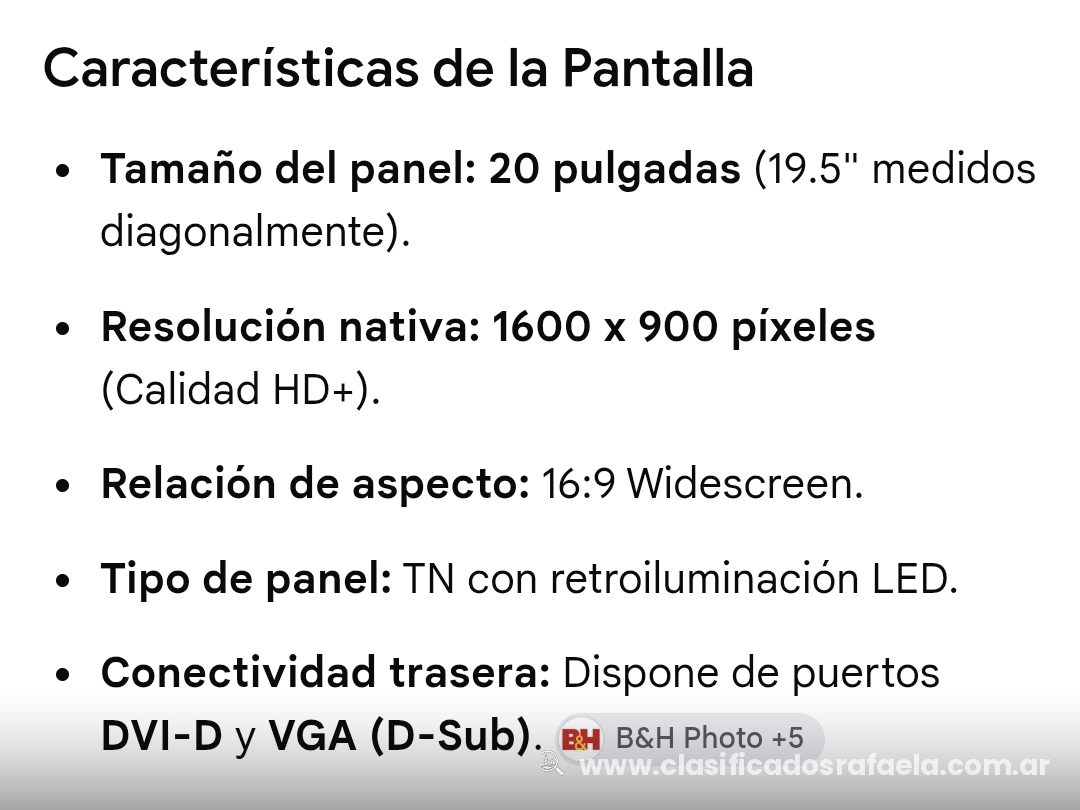 Foto 3 de Vendo monitor Led LG 19.5'